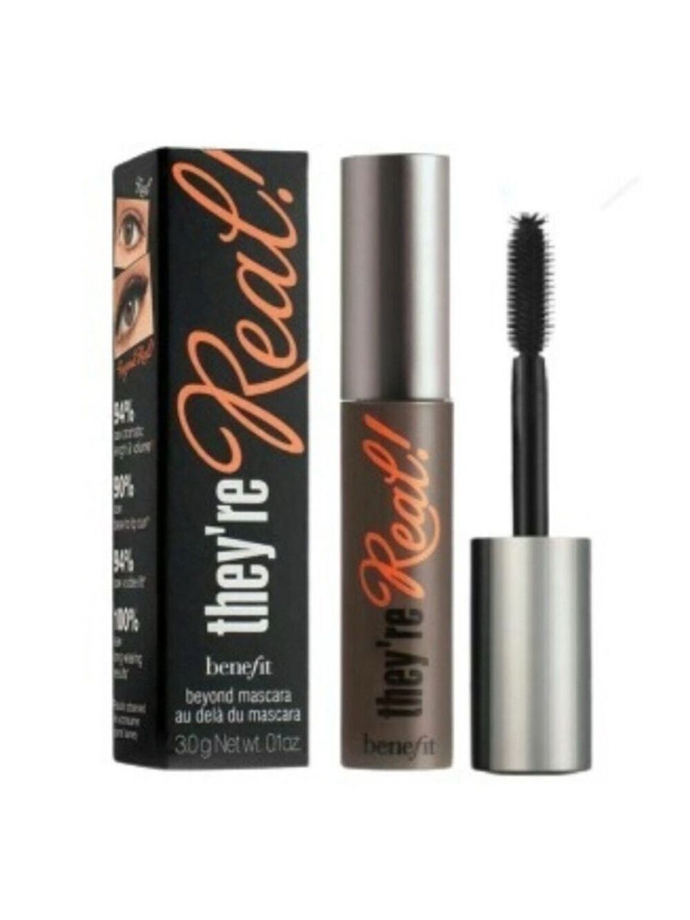 NIB Benefit Cosmetics - “They’re Real!” Mascara in Jet Black Mini Travel Size